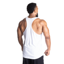 Better Bodies Logo Essential T-Back White-Miesten hihattomat paidat-Better Bodies-M-Aminopörssi