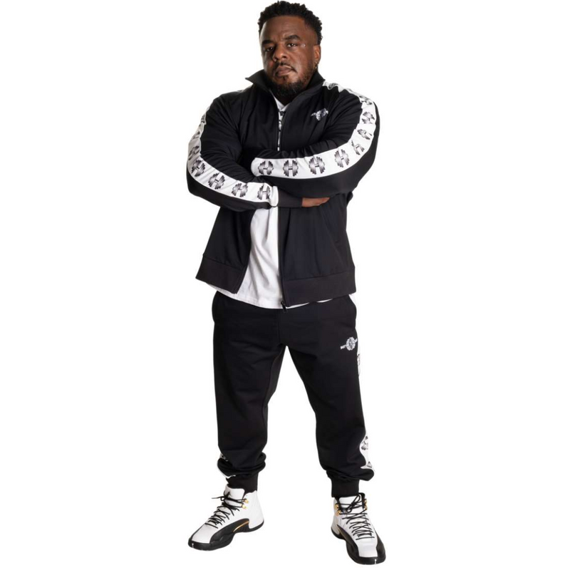 Bronx track jacket, black V2-Miesten takit-Better Bodies-M-Aminopörssi