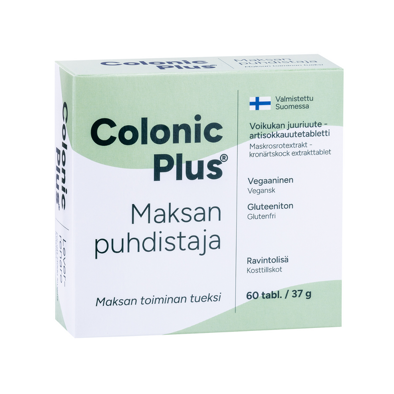 Colonic Plus® Maksan­puhdistaja, 60 tabl.-Elimistön puhdistus-Hankintatukku-Aminopörssi