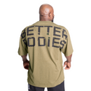 Skull Union Iron Tee Army Green Melange-Miesten T-paita-Better Bodies-M-Aminopörssi