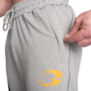 GASP Vintage Sweatpants, grey melagne-Miesten housut-GASP-S/Long (p)-Aminopörssi