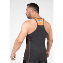 Gorilla Wear Wallace Tank Top Gray-Orange-Miesten hihattomat paidat-Gorilla Wear-M-Aminopörssi