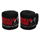 Boxing Hand Wraps Black-Käsisiteet-Gorilla Wear-Hand Wrap Black 2.5 m-Aminopörssi