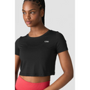 ICIW Training Crop Top Black Wmn-Naisten lyhythihaiset ja topit-ICANIWILL-XS-Aminopörssi
