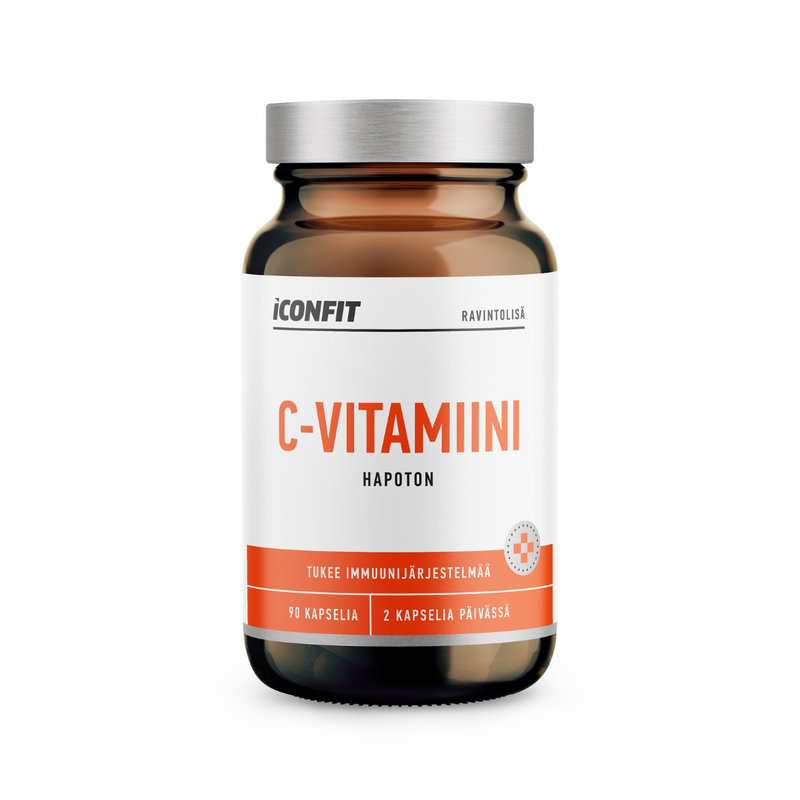 C-vitamiini, 90 kaps.-C-vitamiini-ICONFIT-Aminopörssi