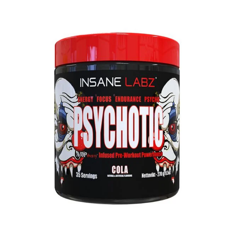 Psychotic Pre-Workout, 270g-Pre Workout-Inzane Labs-Sour Cola-Aminopörssi