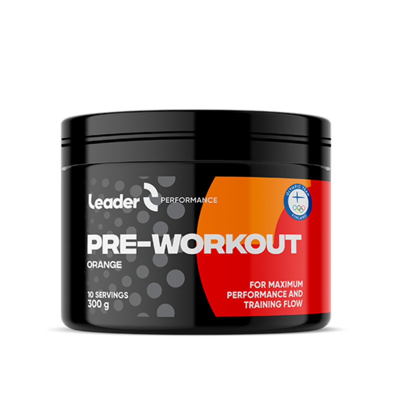 Performance Pre Workout, 300g-Pre Workout-LEADER Foods-Aminopörssi