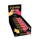 Leader Promour Puffed, 40g x 24 kpl-Proteiinipatukka-LEADER-Raspberry-Aminopörssi