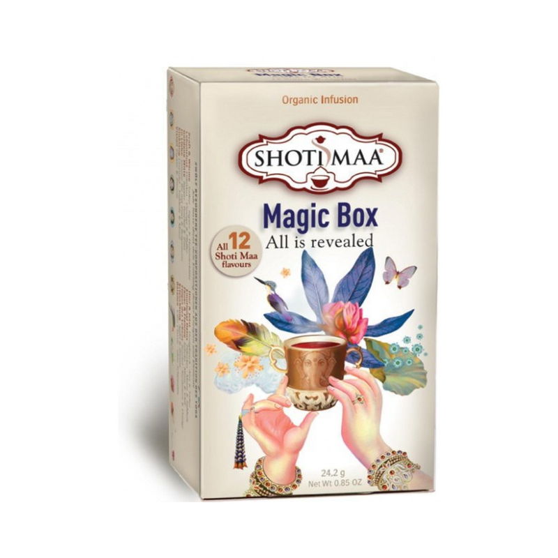 Magic Box Elements -yrttihaudukevalikoima 12 ps-Tee-Shotimaa-Aminopörssi