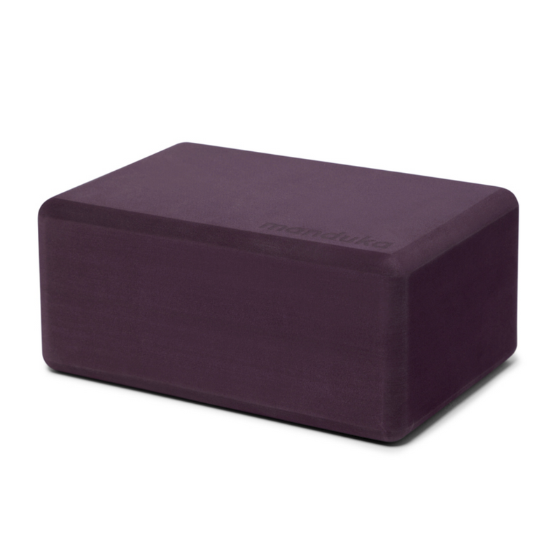 Recycled Foam Block, Purple-Joogablokki-Manduka-Aminopörssi