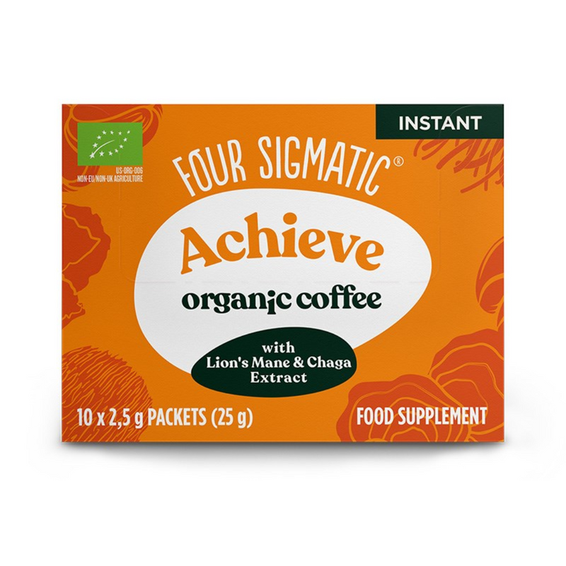 Mushroom coffee mix, Lion's mane & chaga 10 ps-Sienituote-Four Sigma Foods-Aminopörssi