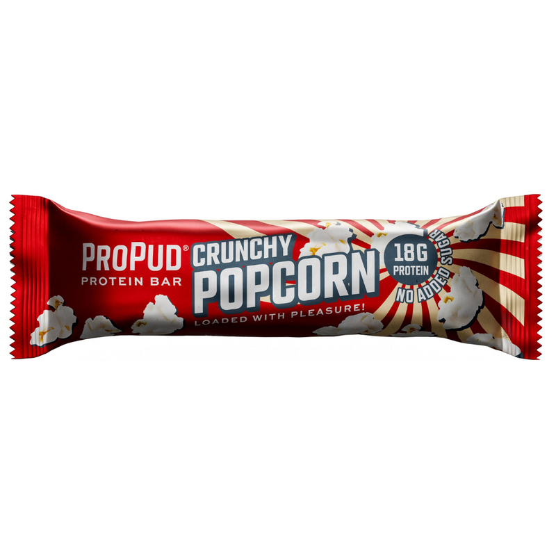 ProPud Protein Bar, 55g-Proteiinipatukka-Propud-Crunchy Popcorn-Aminopörssi