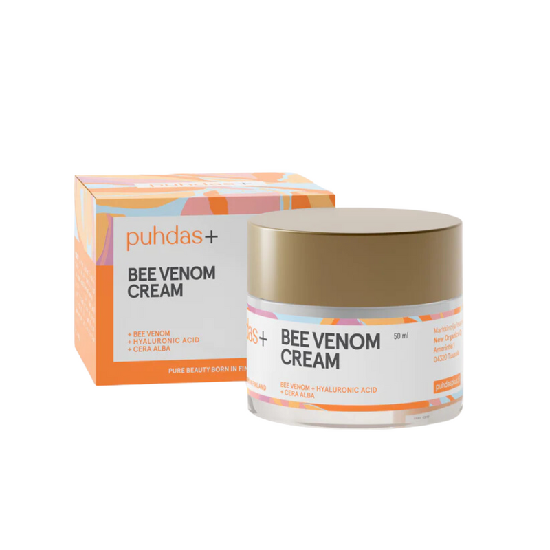 Bee Venom Cream, 50ml-Kosteusvoide-Puhdas+-Aminopörssi