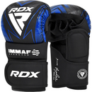 RDX IMMAF Approved Shooter Grappling Gloves Blue-MMA Hanskat-RDX-S-Aminopörssi