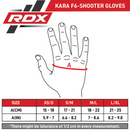 RDX F6 KARA MMA Sparring Gloves 7oz RED-MMA Hanskat-RDX-S/M-Aminopörssi