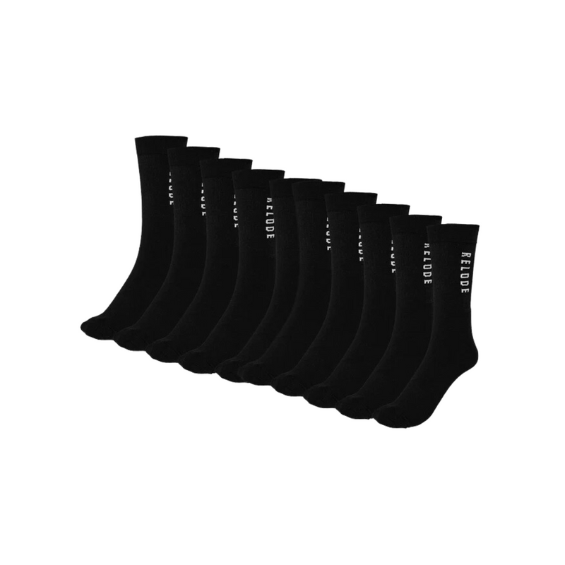 Socks 5-pack black-Sukat-Relode-35-38-Aminopörssi
