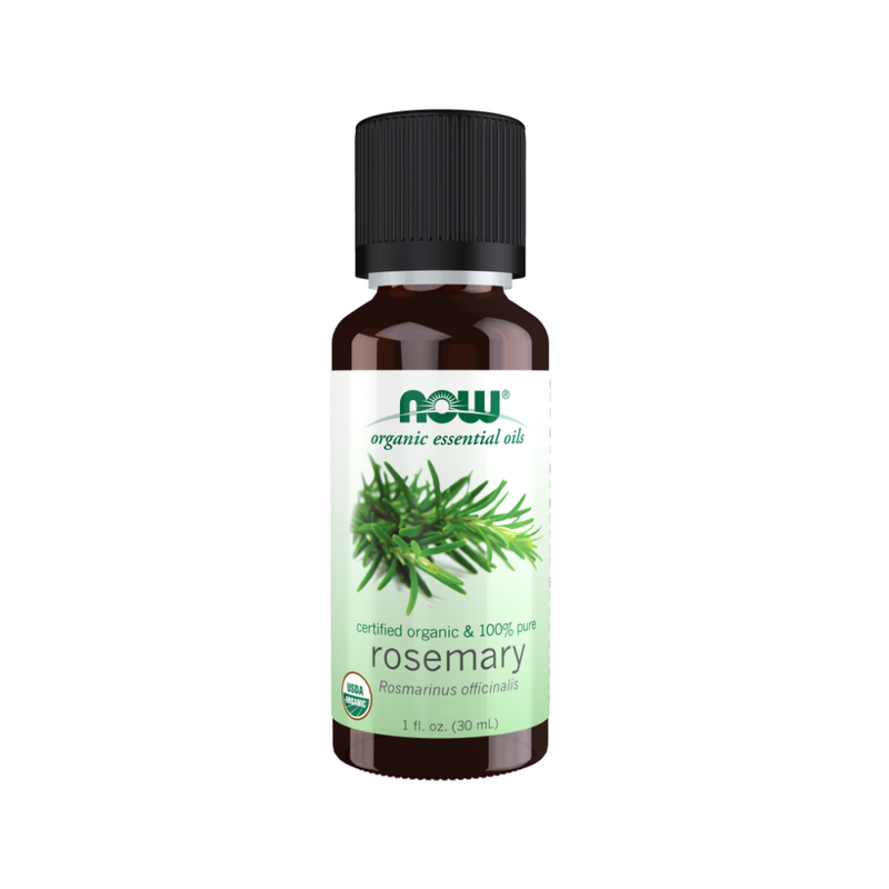 Organic Rosemary Oil, 30 ml-Eteerinen öljy-NOW® Foods-Aminopörssi
