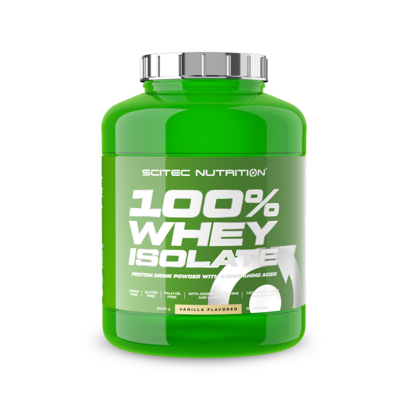 100 % Whey Isolate, 2 kg-Heraisolaatti-Scitec Nutrition®-Banana-Aminopörssi