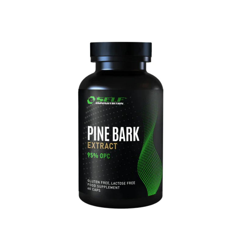 Pine Bark Extract, 60 kaps.-Antioksdiantti-SELF omninutrition-Aminopörssi