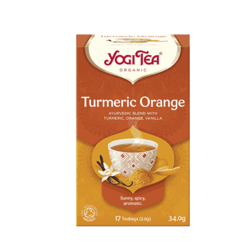 Turmeric Orange (kurkuma tee)-Tee-YOGI TEA®-Aminopörssi