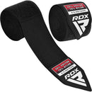 RDX WX Professional Boxing Hand Wraps BLACK-HAND WRAPS-RDX-Standard Size-Aminopörssi