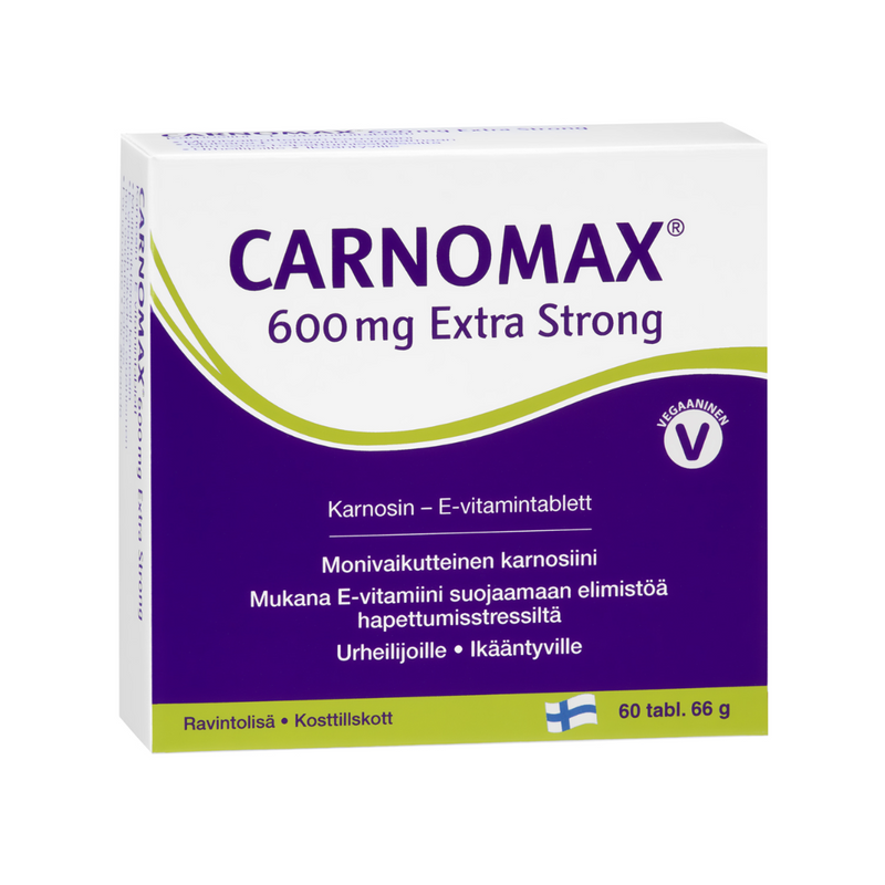 Carnomax® 600 mg Extra Strong, 60 tabl.-Karnosiini-Hankintatukku-Aminopörssi