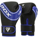 RDX 4B Robo Kids Boxing Gloves BLUE/BLACK-BOXING GLOVES-RDX-4oz-Aminopörssi