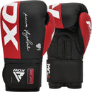RDX F4 Boxing Sparring Gloves Hook & Loop RED/BLACK-BOXING GLOVES-RDX-10oz-Aminopörssi