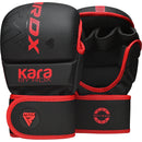 RDX F6 KARA MMA Sparring Gloves 7oz RED-GRAPPLING GLOVES-RDX-S/M-Aminopörssi