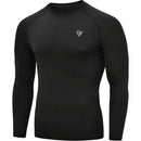 RDX T15 Long Sleeve Black Rash Guard BLACK-RASH GUARD-RDX-S-Aminopörssi