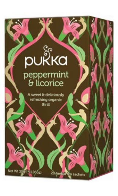 Peppermint & Licorice tee-Pukka-Aminopörssi