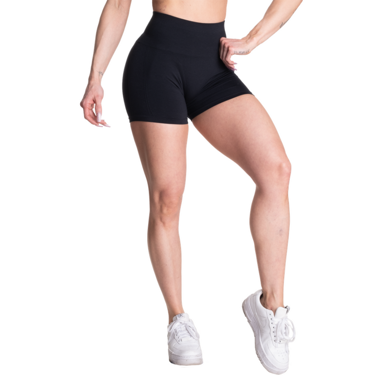 Scrunch Shorts, Black-shortsit-Better Bodies-XS-Aminopörssi
