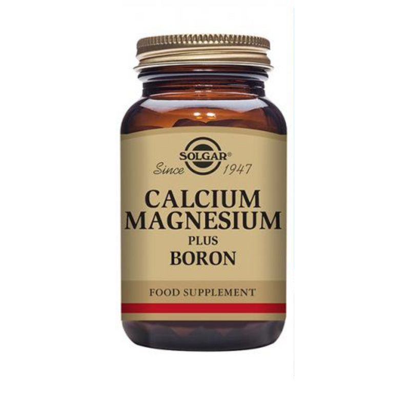 Calcium, Magnesium plus Boron, 250 tabl.-Kalsium-Solgar-Aminopörssi