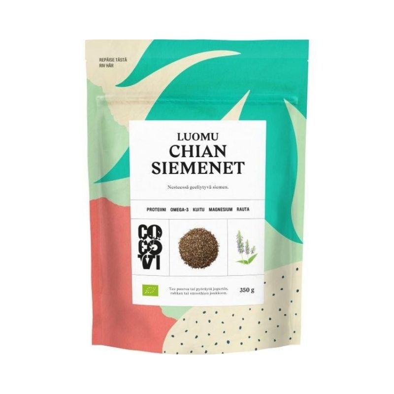 Chian Siemenet, 350 g-Chia-siemen-CocoVi-Aminopörssi