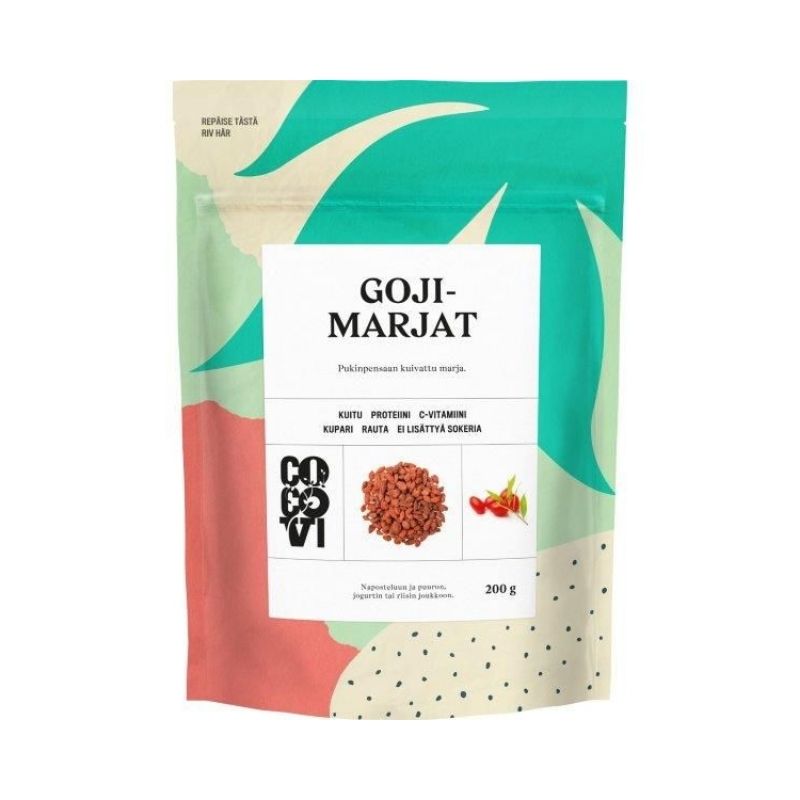 Goji-marjat, 200 g-Kuivahedelmä-CocoVi-Aminopörssi