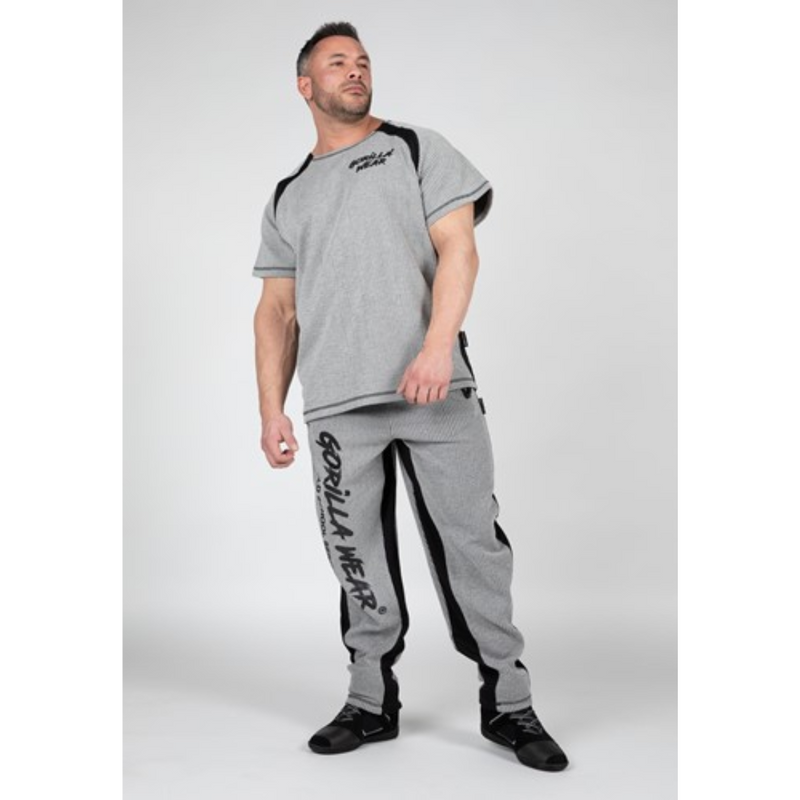 Augustine Old School Pants, Gray-Miesten housut-Gorilla Wear-S/M-Aminopörssi