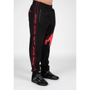 Buffalo Old School Workout Pants, black/red-Miesten housut-Gorilla Wear-S/M-Aminopörssi