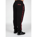 Buffalo Old School Workout Pants, black/red-Miesten housut-Gorilla Wear-S/M-Aminopörssi