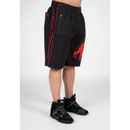 Buffalo Old School Shorts, Black/Red-Miesten shortsit-Gorilla Wear-S/M-Aminopörssi
