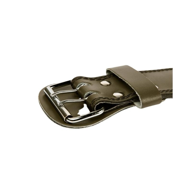 4 Inch Padded Leather Lifting Belt, army green-Nostovyö-Gorilla Wear-S/M-Aminopörssi