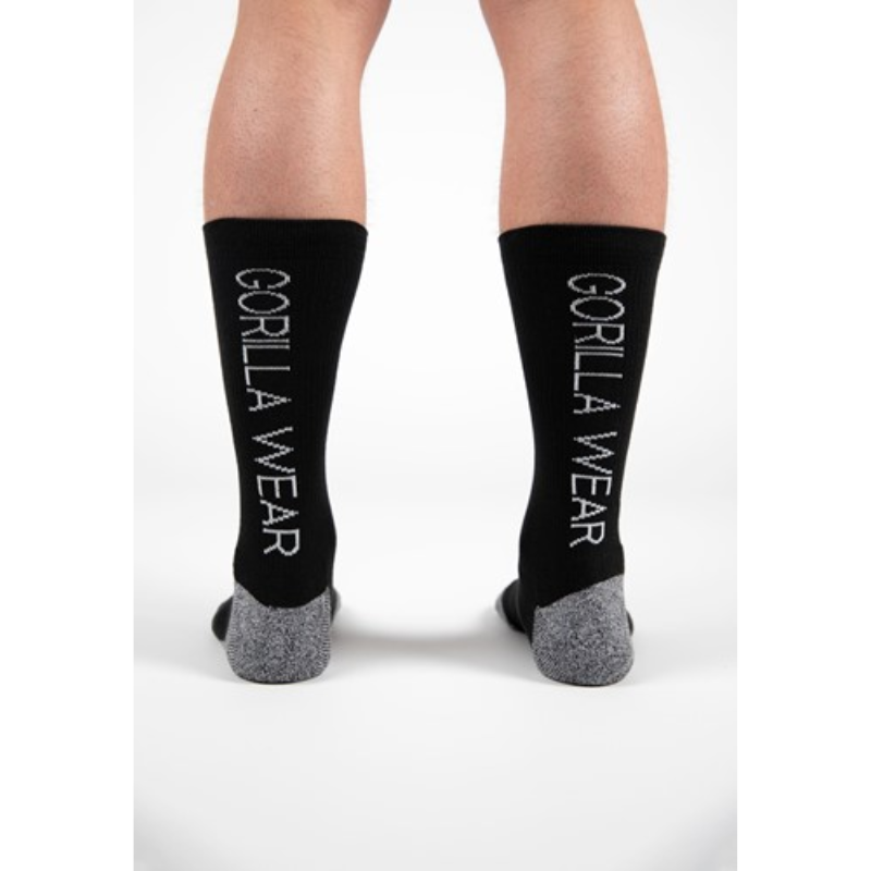 Performance Socks, Black-Sukat-Gorilla Wear-39-42-Aminopörssi