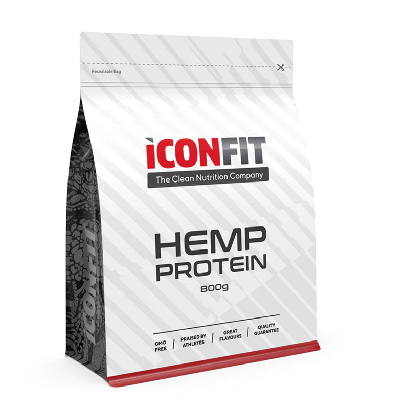 Hemp Protein, 800g-Hamppuproteiini-ICONFIT-Aminopörssi
