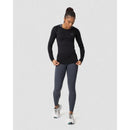 Everyday Seamless LS Black Wmn-Pitkähihainen paita-ICANIWILL-XS-Aminopörssi