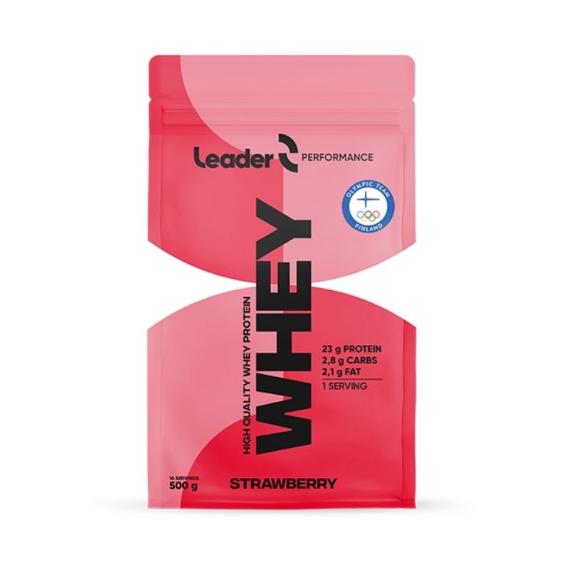 Performance Whey Protein,500 g-Urheilujuoma-LEADER Foods-Chocolate-Aminopörssi