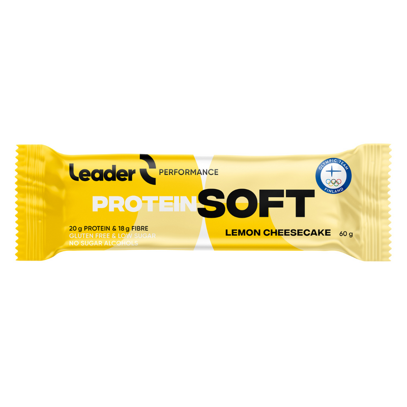 Performance Protein Soft Bar, 60g-Proteiinipatukka-LEADER Foods-Chocolate Brownie-Aminopörssi