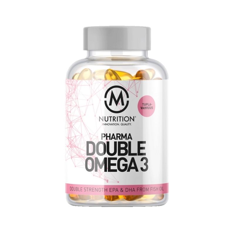 Pharma Double Omega-3, 120 kaps.-Kalaöljy-M-Nutrition-Aminopörssi