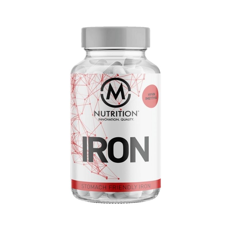 Iron, 60 kaps.-Rauta-M-Nutrition-Aminopörssi