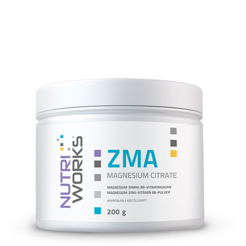 ZMA, 200 g-ZMA-Nutri Works-Aminopörssi