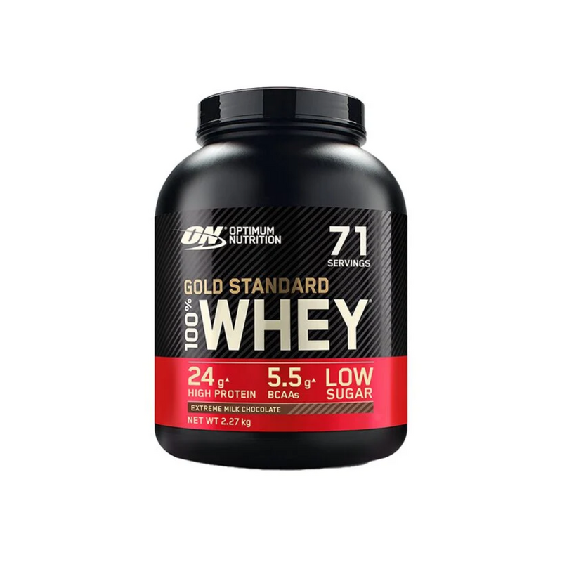 Gold Standard 100 % Whey Protein, n. 2.2 kg-Heraproteiinisekoitus-Optimum Nutrition-Extreme Milk Chocolate-Aminopörssi