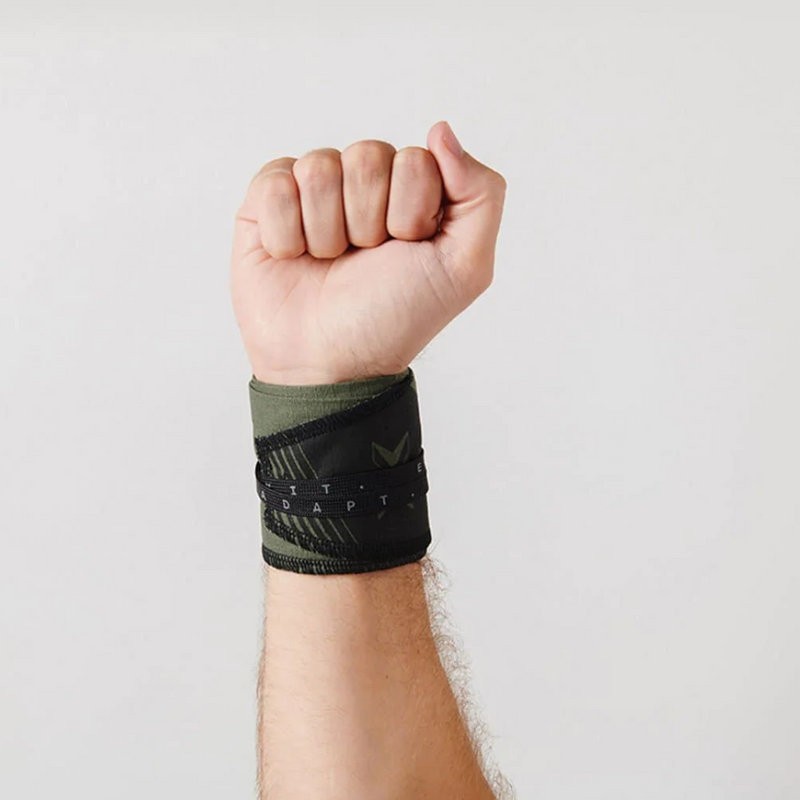 Adjustable fabric wristband 0.2 green-Ranneside-Picsil-Aminopörssi